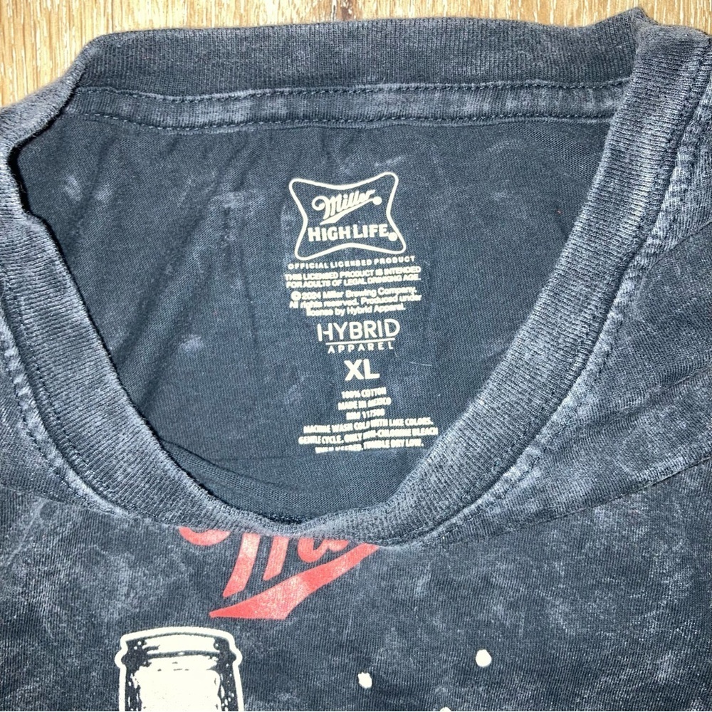Miller High Life Women’s T-shirt |Tye Dye |Vintage look |Size XL - Picture 9 of 13